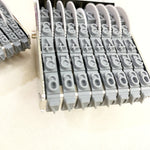 Shiny Rotary 8 Band Number Stamp