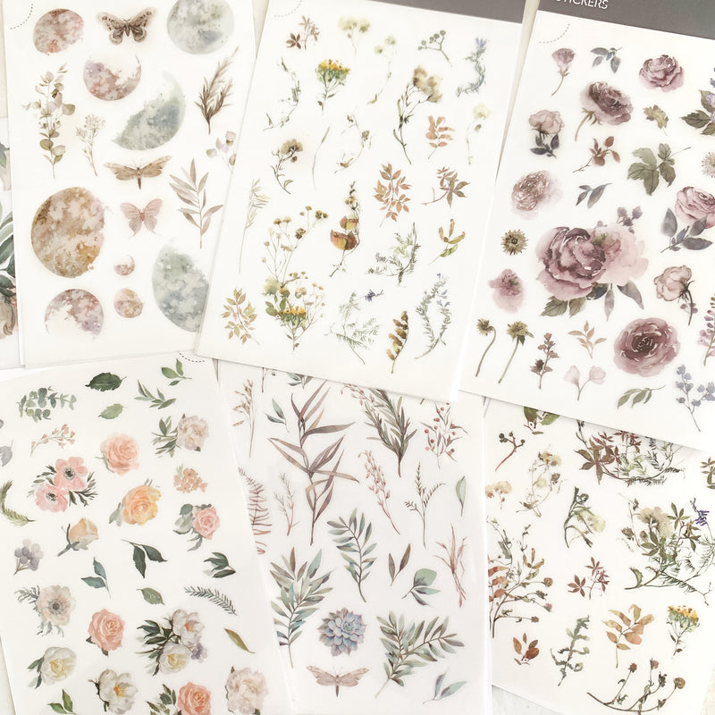 MU Print-On Sticker - Botanical Series IV