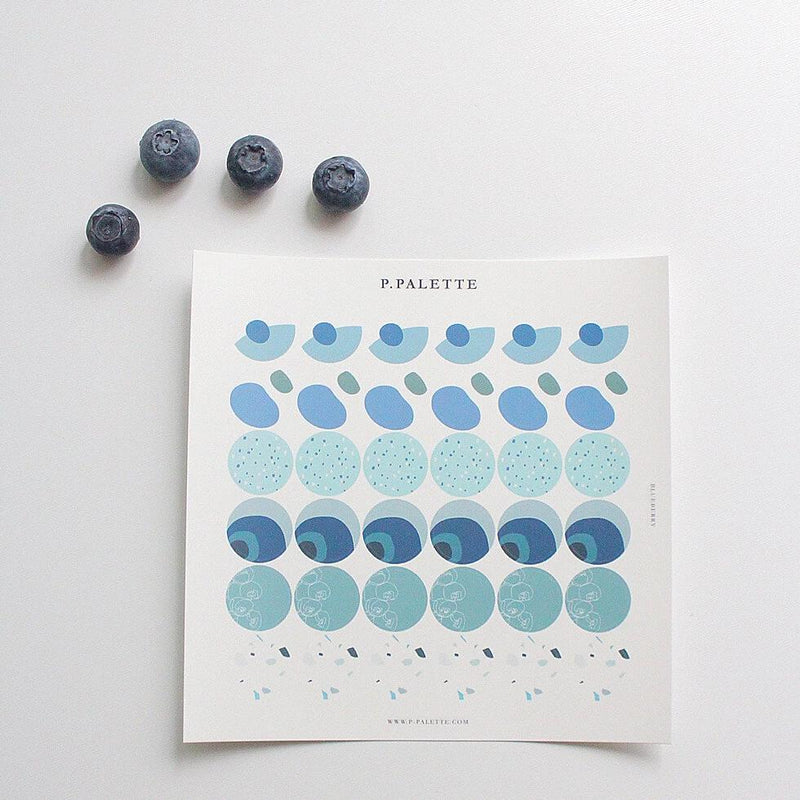 Palette Stickers - Fruit