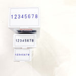 Shiny Rotary 8 Band Number Stamp