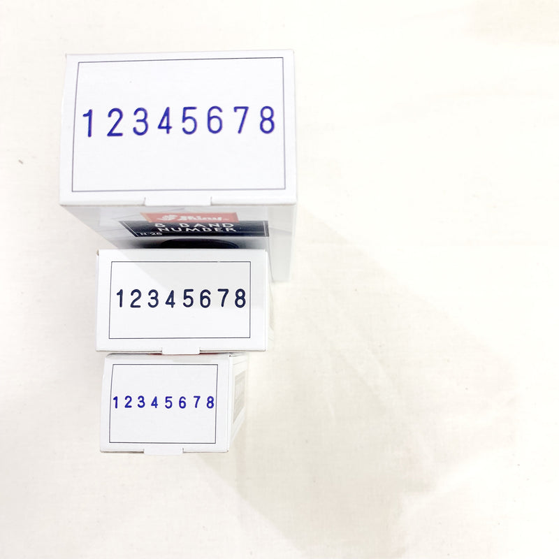 Shiny Rotary 8 Band Number Stamp