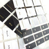Suatelier Stickers - Geometric Plain X (Index Series)
