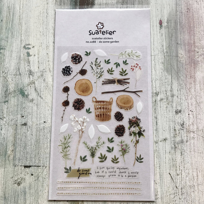 Suatelier Stickers - Autumn garden