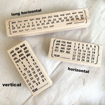 CatslifePress Rubber Stamp - Date Series