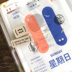 CatslifePress Rubber Stamp - next page/the end series