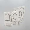 OURS Letterpress Label Book Sample Pack II