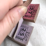 Vintage Bus Ticket Pack (50pcs)
