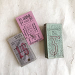 Vintage Bus Ticket Pack (50pcs)