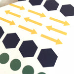 Suatelier Stickers - Geometric Plain IV
