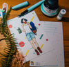 La Dolce Vita Girls Series Postcards