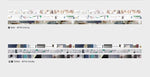 Chamil Garden 8mm Washi Tape Set - Colours of Seasons