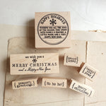 CatslifePress Rubber Stamp - Season Greeting Series