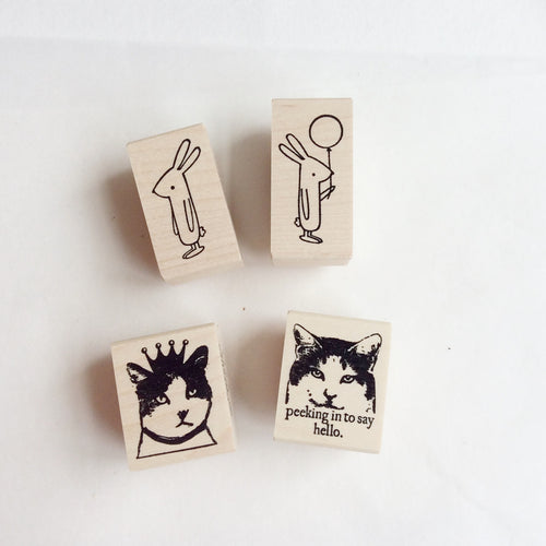 CatslifePress Rubber Stamp - Animal Series