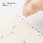 Midori Chiratto Index Labels - Gray