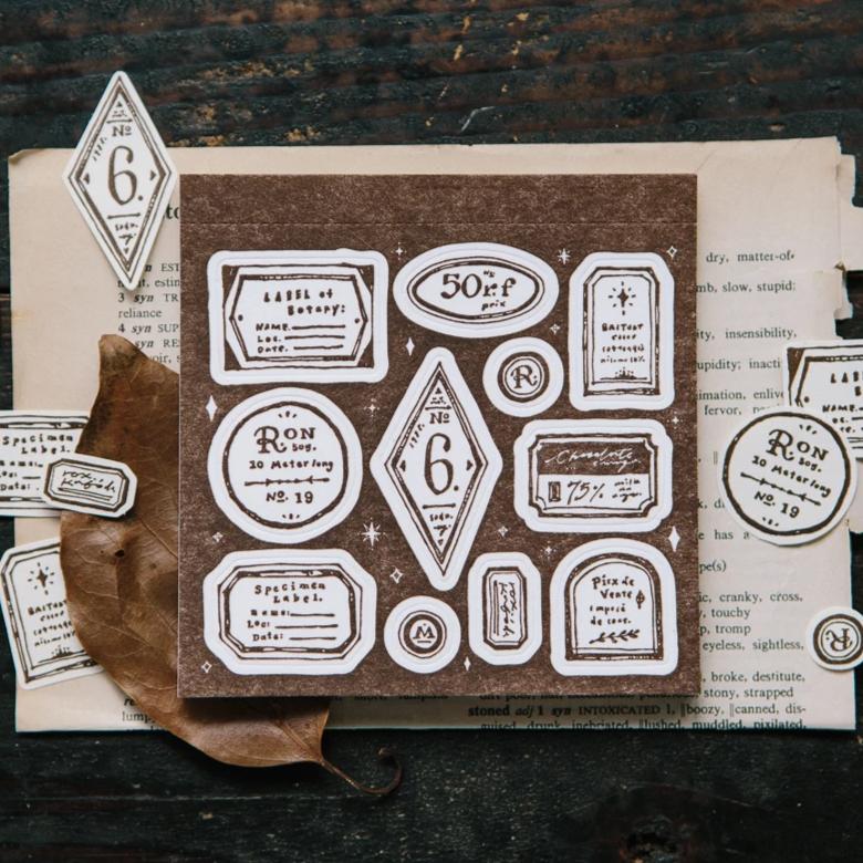OURS Letterpress Label Book II
