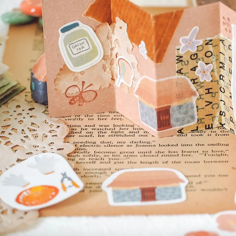 Jeju Island Sticker Flakes