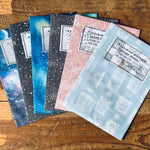 LCN Print-On Stickers - Cosmos / Moon Phases / Stardust