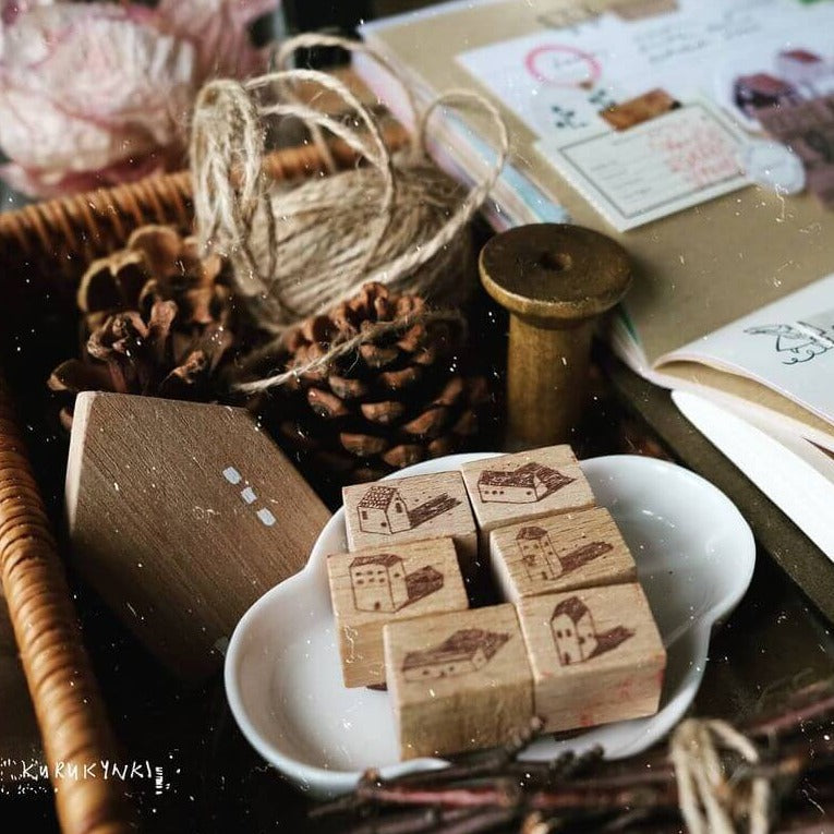 Kurukynki Rubber Stamp Set - Little House