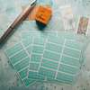 LDV Stickers Sheet : Aiya Bungu Airmail Postage