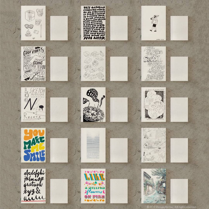 MD Notebook 15th Anniversary Artist Collaboration - A6 Blank