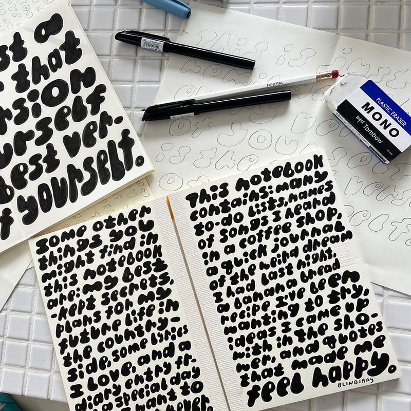 MD Notebook 15th Anniversary Artist Collaboration - A6 Blank