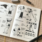 MD Notebook 15th Anniversary Artist Collaboration - A6 Blank