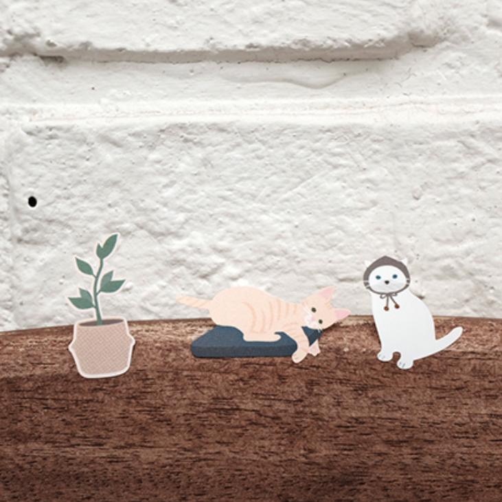 Suatelier Stickers - Meow (Cat)