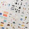 Miki Tamura [My Favorite] Washi Sticker - Monochrome