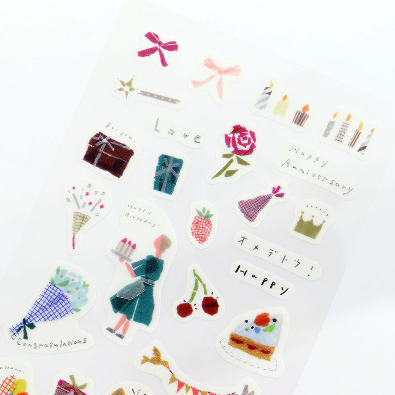 Miki Tamura [My Favorite] Washi Sticker - Anniversary