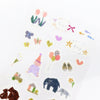 Miki Tamura [My Favorite] Washi Sticker - Family