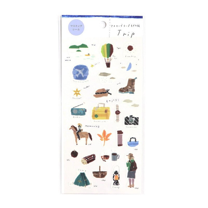 Miki Tamura [My Favorite] Washi Sticker - Trip