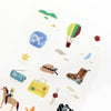 Miki Tamura [My Favorite] Washi Sticker - Trip