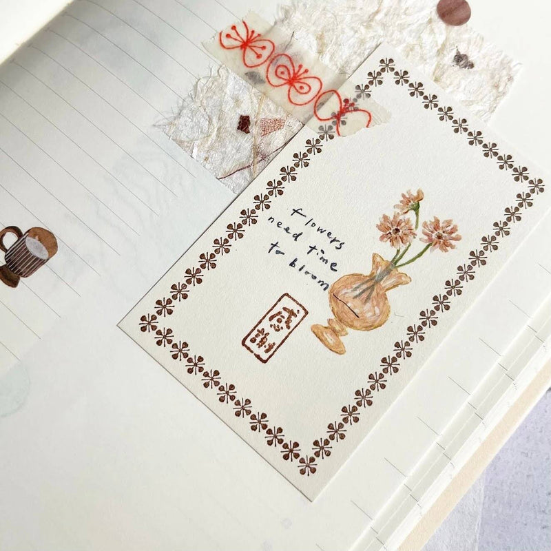 Pion: Mini Words Rubber Stamp