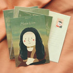 Humana Postcard - Artists & Famous Paintings