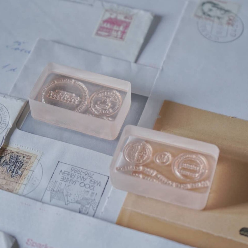 mossland Postmark Clear Stamp