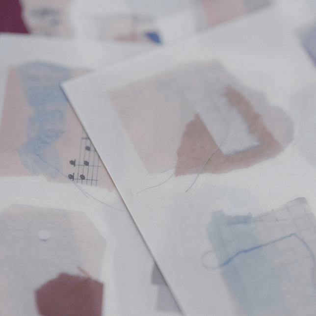 Mossland Print-On Sticker - Play with Paper