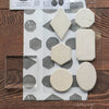 LCN Mounted Rubber Stamp - Shading & Outline No.1