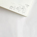 A Summer Blossom between You and Me Rubber Stamp
