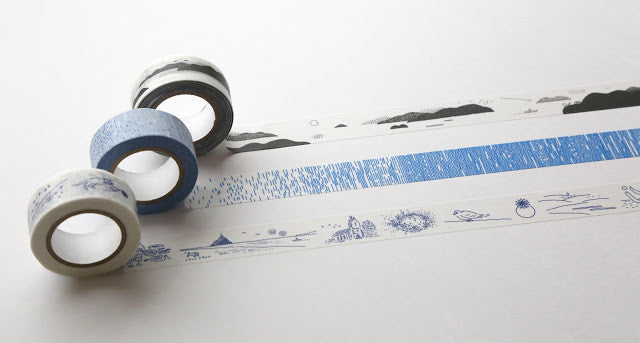 Classiky x Shun Shun Washi Tapes - Set of 3