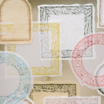 OURS Muguet Frame Rubber Stamp