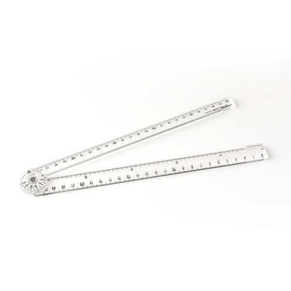 MD 50cm Transparent Multi-Ruler