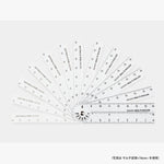 MD 50cm Transparent Multi-Ruler