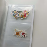 Multi-Sticker Pocket File - Mustard