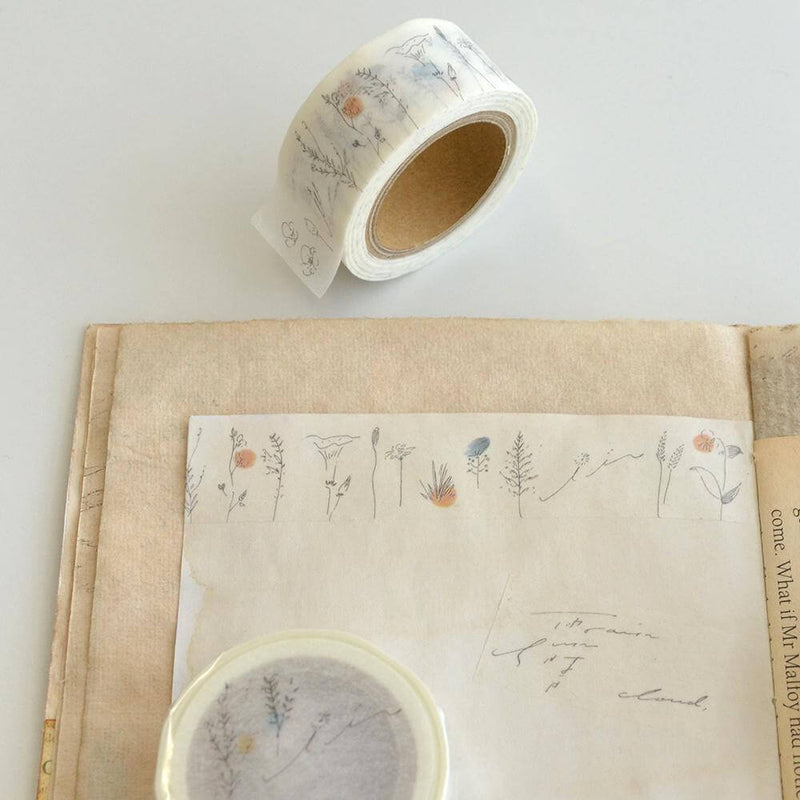 monokoto store x hase Washi Tape - My Garden