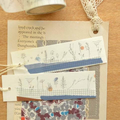 monokoto store x hase Washi Tape - My Garden