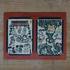 Classiky x Mihoko Seki Stencil Dyeing Paper Seals - Nude