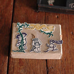 Classiky x Mihoko Seki Stencil Dyeing Paper Seals - Nude