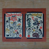 Classiky x Mihoko Seki Stencil Dyeing Paper Seals - Nude