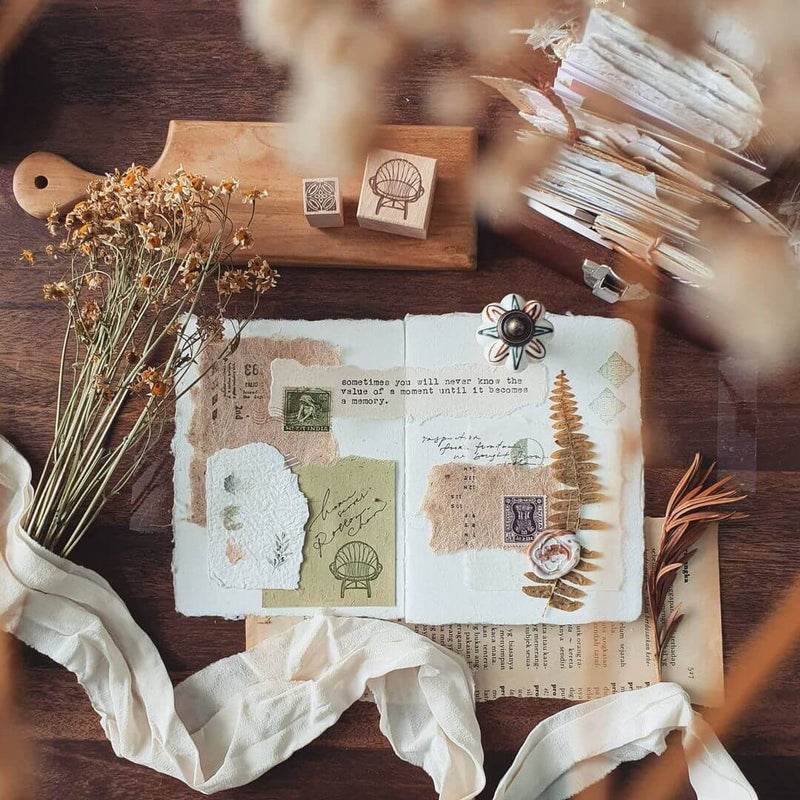 Nove Home Rubber Stamp - Gramophone Set