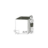 Goat x Masco Rubber Stamp - Postage Stamp / In the Middle